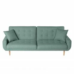 Norrwood Schlafsofa Vaise I - Samt - Webstoff Meara: Mintgrau -Wohnzimmermöbel boutique en ligne 1000192847 191204 13420800441 DETAILS P000000001000192847