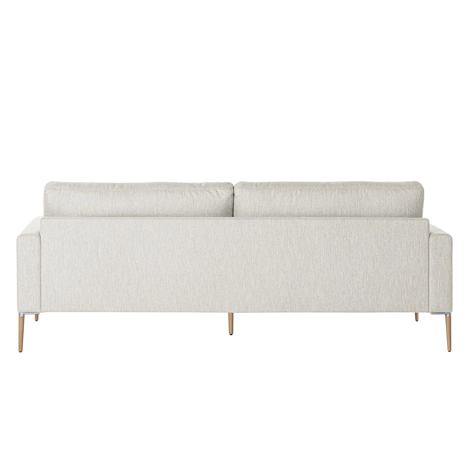 Norrwood Sofa Sauvo I (3-Sitzer) - Samt - Webstoff Meara: Hellgrau 5 Norrwood Sofa Sauvo I (3-Sitzer) - Samt - Webstoff Meara: Hellgrau – Bild 5