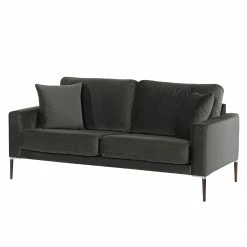 Norrwood Sofa Sauvo I (2,5-Sitzer) - Samt - Samt Ravi: Anthrazit