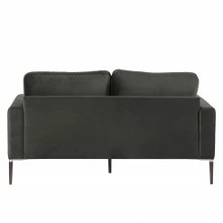 Norrwood Sofa Sauvo I (2-Sitzer) - Samt - Samt Ravi: Anthrazit -Wohnzimmermöbel boutique en ligne 1000192926 191204 13431201143 DETAILS P000000001000192926