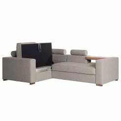 Loftscape Ecksofa Woodway II - Webstoff - Grau - Ottomane davorstehend links - Tablett 17 Loftscape Ecksofa Woodway II - Webstoff - Grau - Ottomane davorstehend links - Tablett -Wohnzimmermöbel boutique en ligne 1000192971 191204 13433201533 DETAILS P000000001000192971