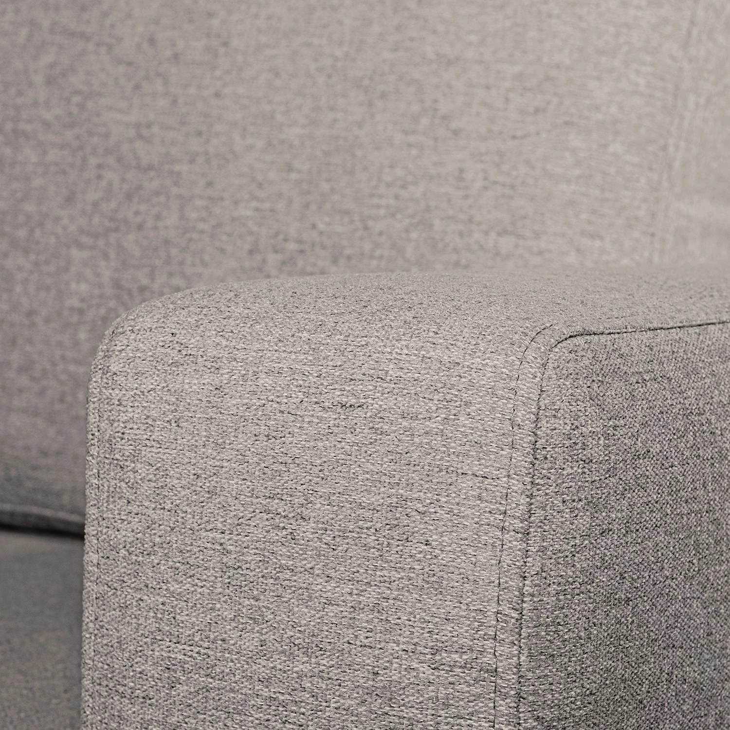 Loftscape Ecksofa Woodway II - Webstoff - Grau - Ottomane davorstehend links - Tablett 11 Loftscape Ecksofa Woodway II - Webstoff - Grau - Ottomane davorstehend links - Tablett – Bild 11