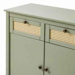 Maison Belfort Sideboard Belleria - Kiefer massiv / Wiener Geflecht - Hellolivgrün 23 Maison Belfort Sideboard Belleria - Kiefer massiv / Wiener Geflecht - Hellolivgrün -Wohnzimmermöbel boutique en ligne 1000193120 200930 16091400005 DETAILS P000000001000193120