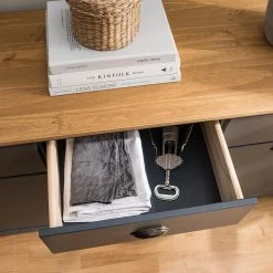 Maison Belfort Sideboard Rivery - Kiefer massiv - Anthrazit -Wohnzimmermöbel boutique en ligne 1000193132 200302 15340800009 DETAILS P000000001000193132