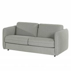 Norrwood Schlafsofa Kayla I - Samt - Webstoff Voer: Grau