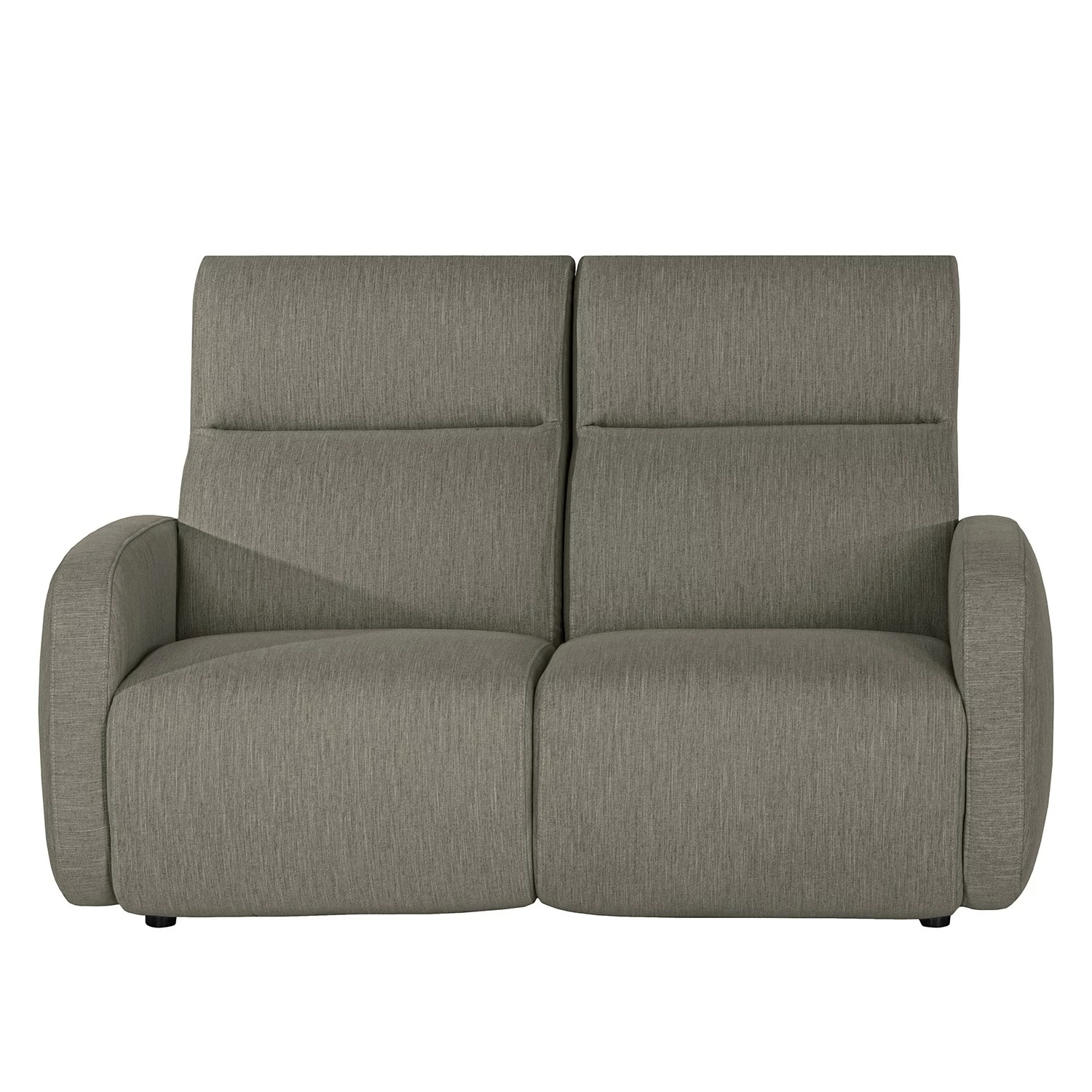 Loftscape Sofa Mezin I (2-Sitzer) - Samt - Webstoff Meara: Grau 3 Loftscape Sofa Mezin I (2-Sitzer) - Samt - Webstoff Meara: Grau – Bild 3
