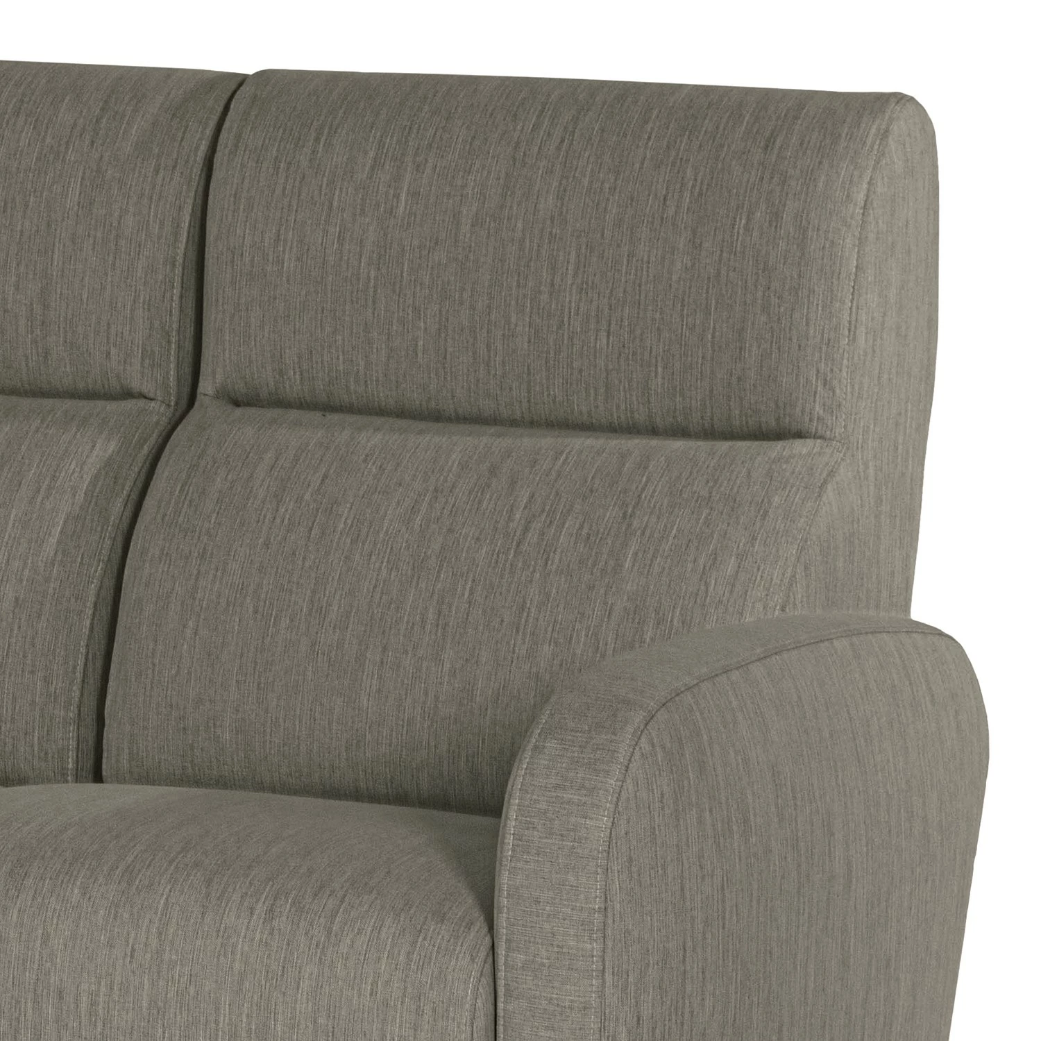 Loftscape Sofa Mezin I (2-Sitzer) - Samt - Webstoff Meara: Grau 6 Loftscape Sofa Mezin I (2-Sitzer) - Samt - Webstoff Meara: Grau – Bild 6
