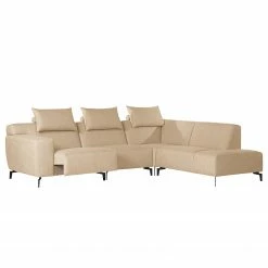 Loftscape Ecksofa Manot II - Webstoff - Beige - Ottomane davorstehend rechts - Sitztiefenverstellung -Wohnzimmermöbel boutique en ligne 1000193945 191212 16470901402 DETAILS P000000001000193945