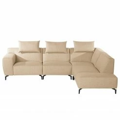 Loftscape Ecksofa Manot II - Webstoff - Beige - Ottomane davorstehend rechts - Sitztiefenverstellung -Wohnzimmermöbel boutique en ligne 1000193945 191212 16470901408 DETAILS P000000001000193945
