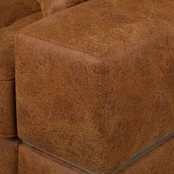 Loftscape Sofa Muonio (2-Sitzer) - Antiklederlook - Cognac -Wohnzimmermöbel boutique en ligne 1000194132 191216 16233400090 DETAILS P000000001000194132