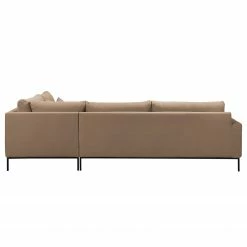 Fredriks Ecksofa Luosto - Flachgewebe - Cappuccino - Ottomane davorstehend rechts -Wohnzimmermöbel boutique en ligne 1000194193 191216 16244000696 DETAILS P000000001000194193