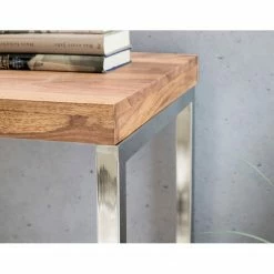 Naturoo Konsolentisch Tolono - Akazie massiv / Edelstahl - Akazie / Chrom 12 Naturoo Konsolentisch Tolono - Akazie massiv / Edelstahl - Akazie / Chrom -Wohnzimmermöbel boutique en ligne 1000194217 200108 10050600092 DETAILS P000000001000194217