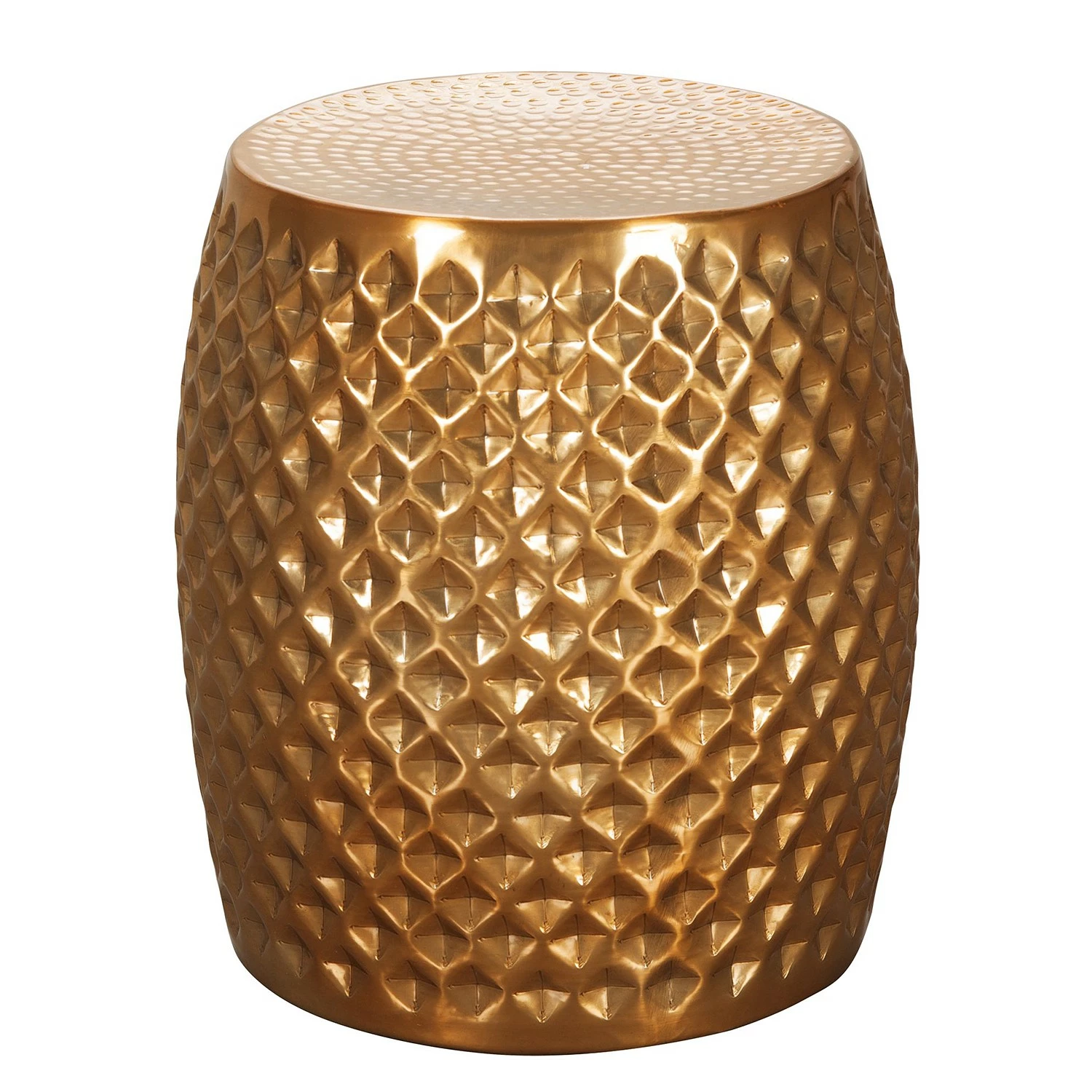 Red Living Beistelltisch Owning - Aluminium - Gold 1 Red Living Beistelltisch Owning - Aluminium - Gold