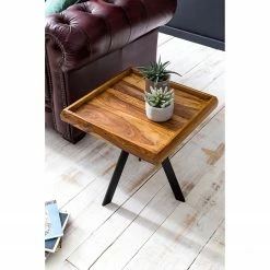 Red Living Beistelltisch Ardee I - Sheesham massiv / Metall - Sheesham / Schwarz 10 Red Living Beistelltisch Ardee I - Sheesham massiv / Metall - Sheesham / Schwarz -Wohnzimmermöbel boutique en ligne 1000194287 200108 10060600507 MOOD DETAILS P000000001000194287 mood