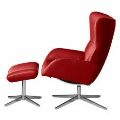 Fredriks Relaxsessel Salla - Samt - Echtleder Daleb: Rot -Wohnzimmermöbel boutique en ligne 1000194329 210323 20154800043 DETAILS P000000001000194329