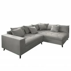 Fredriks Ecksofa Pruno I - Flachgewebe - Grau - Ottomane davorstehend rechts -Wohnzimmermöbel boutique en ligne 1000194613 220803 050 DETAILS P000000001000194613 1