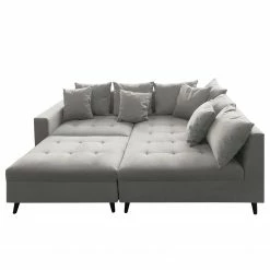 Fredriks Ecksofa Pruno I - Flachgewebe - Grau - Ottomane davorstehend rechts -Wohnzimmermöbel boutique en ligne 1000194613 220803 060 DETAILS P000000001000194613 1