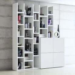 Loftscape Regalwand Emporior IV - Cremeweiß 3 Loftscape Regalwand Emporior IV - Cremeweiß -Wohnzimmermöbel boutique en ligne 1000195960 191118 17045500016 MOOD DETAILS P000000001000195960 mood