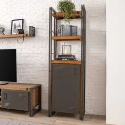 Ars manufacti Wohnwand Manchester II (4-teilig) - Akazie massiv / Metall - Akazie / Anthrazit 34 Ars manufacti Wohnwand Manchester II (4-teilig) - Akazie massiv / Metall - Akazie / Anthrazit -Wohnzimmermöbel boutique en ligne 1000196081 200430 15155800022 DETAILS P000000001000196081