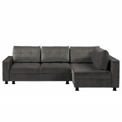 Fredriks Ecksofa Upwell II - Microfaser - Dunkelgrau - Ottomane davorstehend rechts -Wohnzimmermöbel boutique en ligne 1000196281 200224 14474400812 DETAILS P000000001000196281