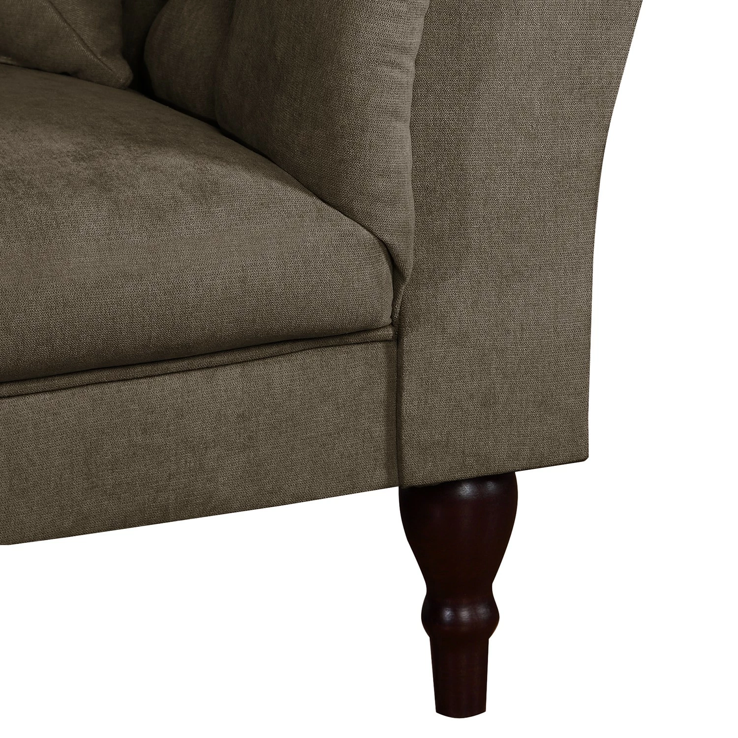 Maison Belfort Sofa Callas (3-Sitzer) - Microfaser - Braungrau 6 Maison Belfort Sofa Callas (3-Sitzer) - Microfaser - Braungrau – Bild 6