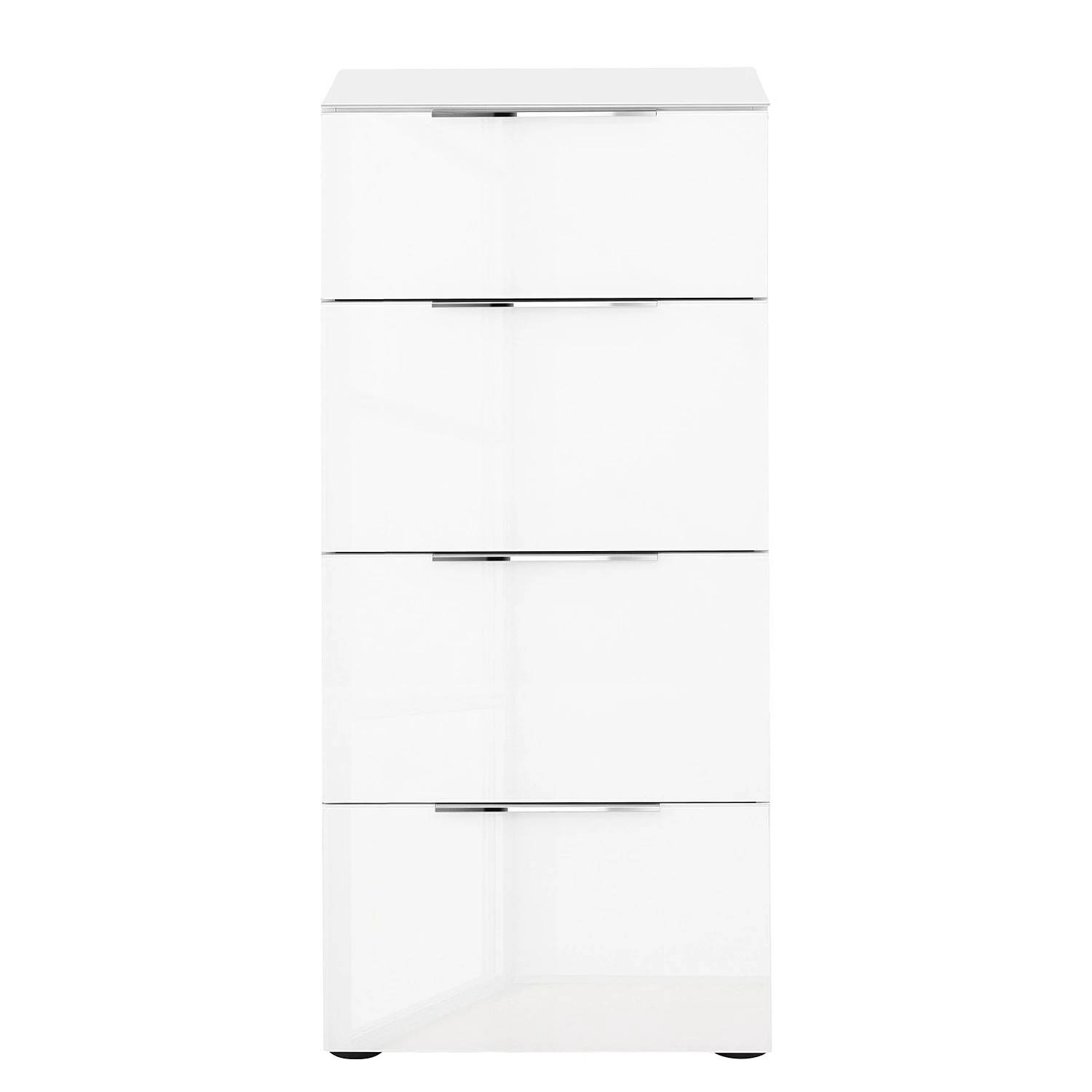 Maja Möbel Kommode Trend I - Glas - Weiß 2 Maja Möbel Kommode Trend I - Glas - Weiß – Bild 2