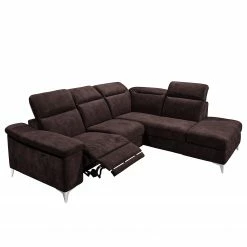 Fredriks Ecksofa Tolar - Microfaser - Microfaser Salvo: Aubergine - Ottomane davorstehend rechts -Wohnzimmermöbel boutique en ligne 1000198645 200124 10253600016 DETAILS P000000001000198645