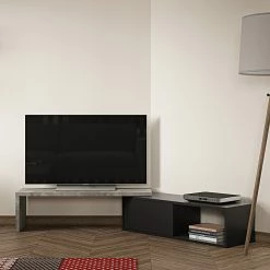 Temahome TV-Lowboard Detroit III - Beton Dekor / Schwarz 14 Temahome TV-Lowboard Detroit III - Beton Dekor / Schwarz -Wohnzimmermöbel boutique en ligne 1000198871 191209 09463700113 MOOD DETAILS P000000001000198871 mood