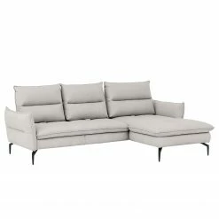 Fredriks Ecksofa Atoka I - Strukturstoff - Webstoff Pendo: Sahara