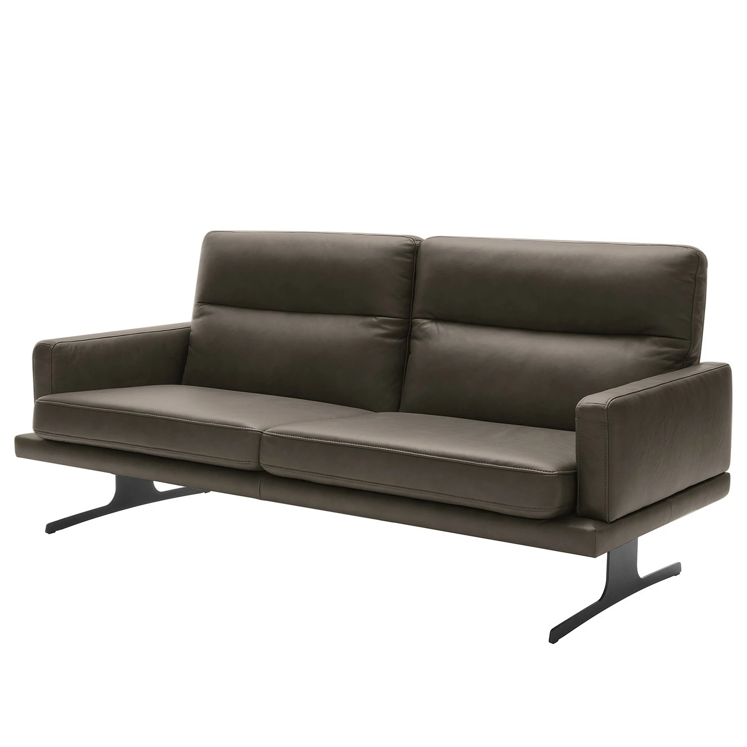 Fredriks Sofa Lound (3-Sitzer) - Echtleder - Dunkelgrau 1 Fredriks Sofa Lound (3-Sitzer) - Echtleder - Dunkelgrau