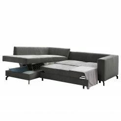 Fredriks Ecksofa Manso - Webstoff - Grau - Ottomane davorstehend links - Schlaffunktion - Bettkasten -Wohnzimmermöbel boutique en ligne 1000199902 200225 14064101227 DETAILS P000000001000199902