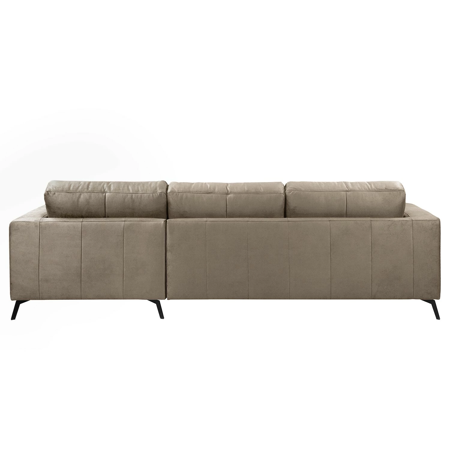 Fredriks Ecksofa Denny I - Antiklederlook - Taupe - Longchair davorstehend rechts 7 Fredriks Ecksofa Denny I - Antiklederlook - Taupe - Longchair davorstehend rechts – Bild 7