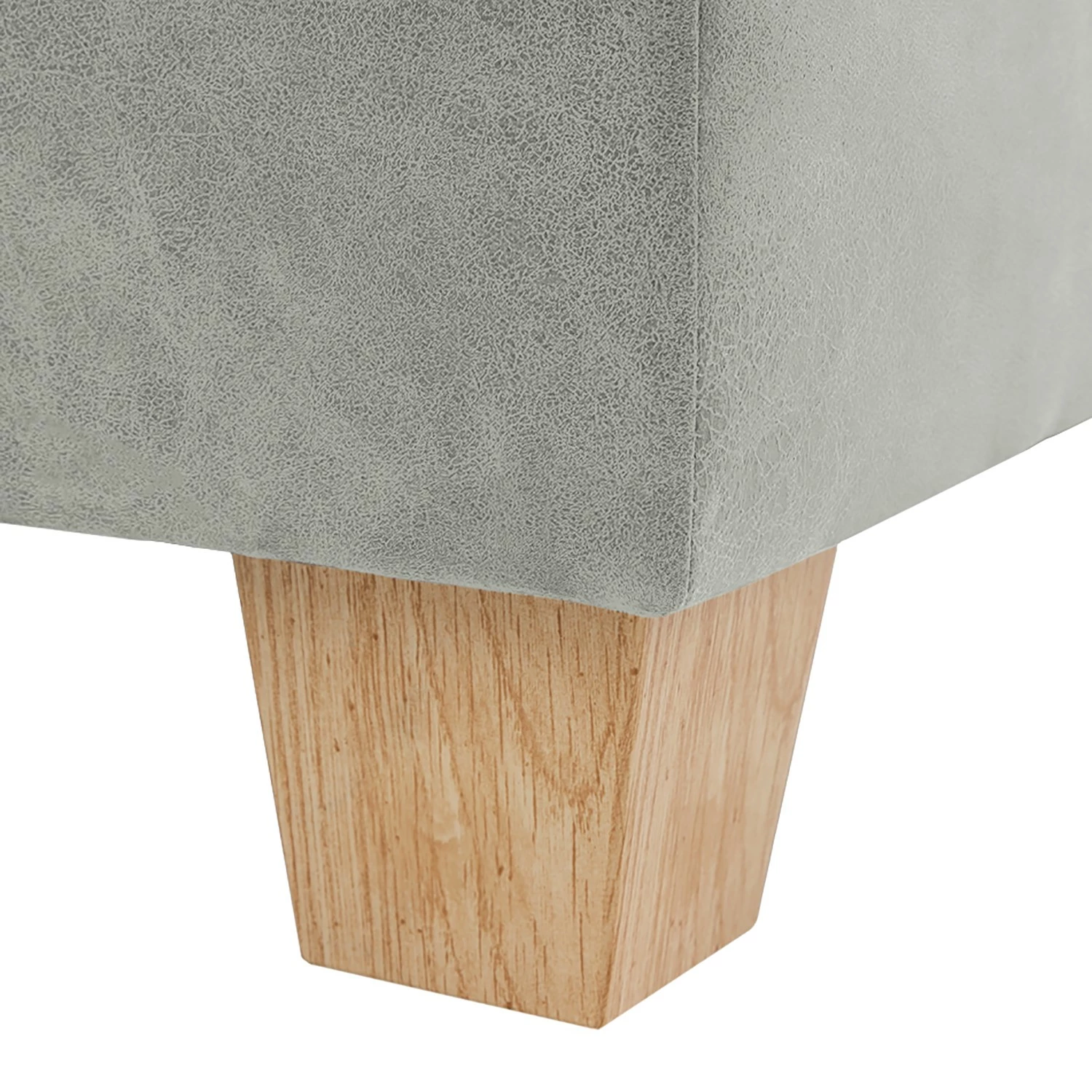 Ars Natura Wohnlandschaften Korfi - Microfaser - Platin - Ottomane davorstehend links - Mit Kopfstütze 11 Ars Natura Wohnlandschaften Korfi - Microfaser - Platin - Ottomane davorstehend links - Mit Kopfstütze – Bild 11