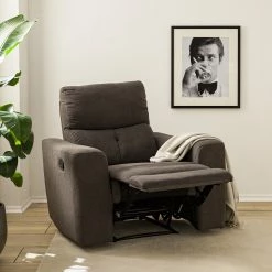 Modoform Relaxsessel Bazaar - Flachgewebe - Braungrau -Wohnzimmermöbel boutique en ligne 1000200100 200731 14205700002 MOOD DETAILS P000000001000200100 mood