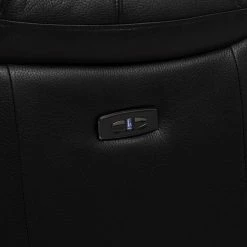 Modoform Ecksofa Mendis - Kunstleder - Schwarz - Ottomane davorstehend rechts -Wohnzimmermöbel boutique en ligne 1000200110 200730 06131900025 DETAILS P000000001000200110