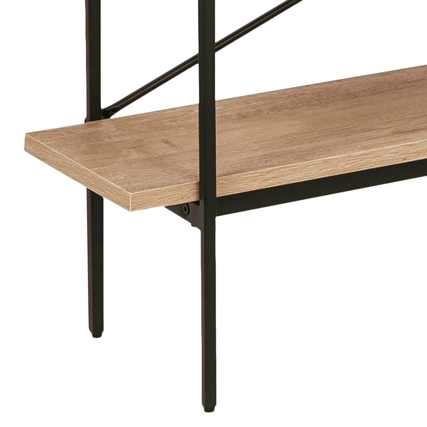 Norrwood Regal Alsace - Wildeiche Dekor / Schwarz 6 Norrwood Regal Alsace - Wildeiche Dekor / Schwarz – Bild 6