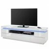 Fredriks TV-Lowboard Emblaze III - Inkl. Beleuchtung - Hochglanz Weiß