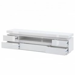 Fredriks TV-Lowboard Emblaze III - Inkl. Beleuchtung - Hochglanz Weiß -Wohnzimmermöbel boutique en ligne 1000200901 200114 06162500008 DETAILS P000000001000200901