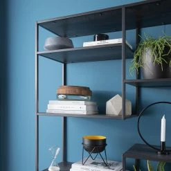 Fredriks Regal Meon IV - Eiche Grau Dekor -Wohnzimmermöbel boutique en ligne 1000201075 201120 14481900005 DETAILS P000000001000201075