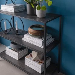 Fredriks Regal Meon I - Eiche Grau Dekor -Wohnzimmermöbel boutique en ligne 1000201088 201124 11580000003 DETAILS P000000001000201088