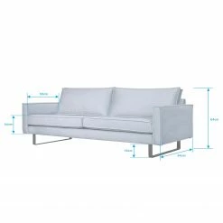 Ars manufacti Sofa Liel II (3-Sitzer) - Samt - Samt Onoli: Anthrazit -Wohnzimmermöbel boutique en ligne 1000201412 200227 14242400054 SKETCH DETAILS P000000001000201412 sketch