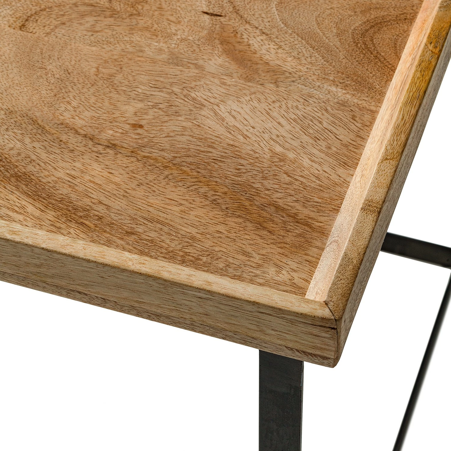 Naturoo Beistelltisch Messina - Mango massiv / Metall - Mango / Schwarz 8 Naturoo Beistelltisch Messina - Mango massiv / Metall - Mango / Schwarz – Bild 8