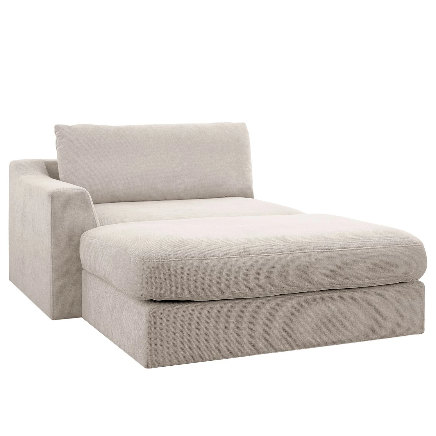 Fredriks Wohnlandschaft Dixwell I - Flachgewebe - Kaschmir - Ottomane davorstehend links 7 Fredriks Wohnlandschaft Dixwell I - Flachgewebe - Kaschmir - Ottomane davorstehend links – Bild 7