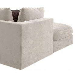 Fredriks Wohnlandschaft Dixwell II - Flachgewebe - Kaschmir - Ottomane davorstehend rechts -Wohnzimmermöbel boutique en ligne 1000202331 210330 06411300172 DETAILS P000000001000202331