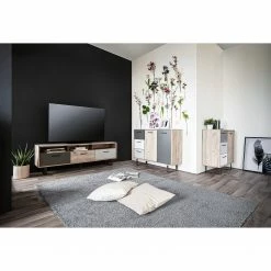 Norrwood Kommode Brookton I - Mehrfarbig / Eiche Dekor -Wohnzimmermöbel boutique en ligne 1000202436 200124 09541200046 MOOD DETAILS P000000001000202436 mood