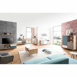 Norrwood Highboard Bibury - Mehrfarbig / Eiche Sonoma Dekor 11 Norrwood Highboard Bibury - Mehrfarbig / Eiche Sonoma Dekor -Wohnzimmermöbel boutique en ligne 1000202441 200124 09542000107 MOOD DETAILS P000000001000202441 mood