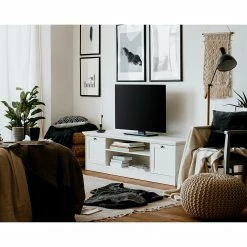 Norrwood TV-Lowboard Woodland - Weiß -Wohnzimmermöbel boutique en ligne 1000202460 200124 09542700150 MOOD DETAILS P000000001000202460 mood