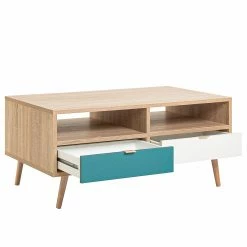 Norrwood Couchtisch Bibury - Mehrfarbig / Eiche Sonoma Dekor -Wohnzimmermöbel boutique en ligne 1000202462 200124 09543100180 DETAILS P000000001000202462