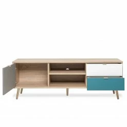Norrwood TV-Lowboard Bibury - Mehrfarbig / Eiche Sonoma Dekor -Wohnzimmermöbel boutique en ligne 1000202463 200124 09543300193 DETAILS P000000001000202463