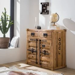 Wolf-Möbel Kommode Container II - Sheesham -Wohnzimmermöbel boutique en ligne 1000202467 210127 06210600001 MOOD DETAILS P000000001000202467 mood